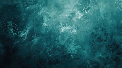 Fototapeta premium A dark teal background with a slight texture, providing a sophisticated and calming feel.
