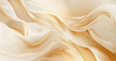 Obraz premium Abstract gold background with soft waves and light lines for an elegant design