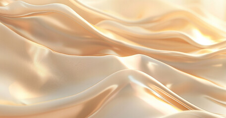 Obraz premium Abstract gold background with soft waves and light lines for an elegant design