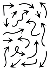 Hook Head Arrow Vectors Set Collection Design