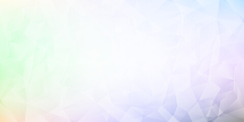 modern glowing colorful polygon pattern background