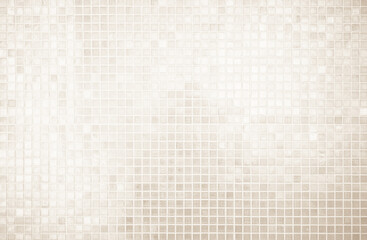 White and Cream ceramic tile wall texture and seamless background. High resolution photo.