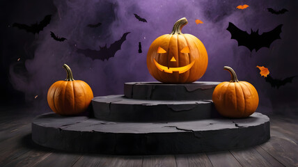 halloween pumpkin, ai generated