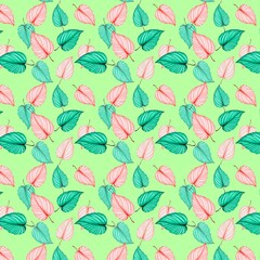seamless pattern with flowers