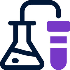 chemistry icon. vector dual tone icon for your website, mobile, presentation, and logo design.