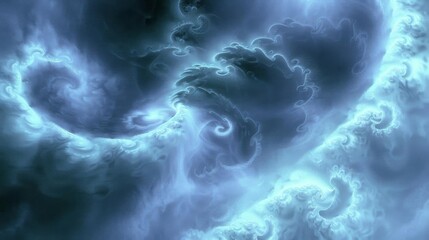 A captivating abstract art piece with intricate