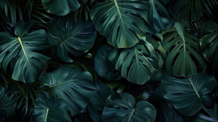 Fototapeta premium Tropical Rainforest Foliage