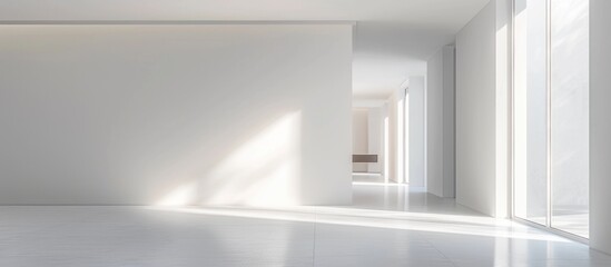 Minimalist Interior Design with Sunlight