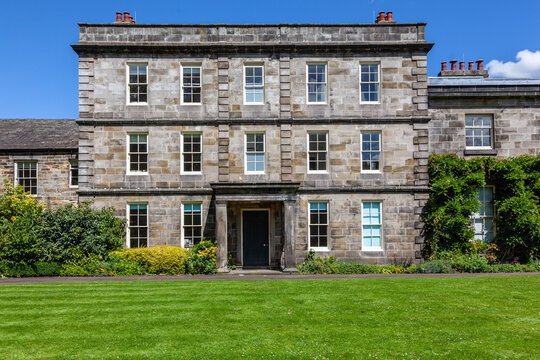 Hexham House, Hexham. Grade II listed building dating from 1723. Currently used as apartments and wedding reception venue.