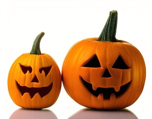 Halloween Pumpkins Isolated