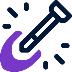 Obraz premium shovel icon. vector dual tone icon for your website, mobile, presentation, and logo design.