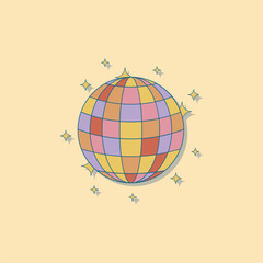 Disco Ball Retro Decorations
