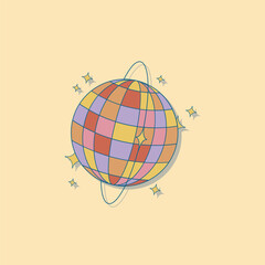 Disco Ball Retro Decorations
