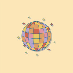 Disco Ball Retro Decorations
