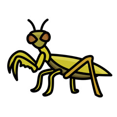Praying Mantis Icon