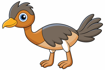 An Emu bird vector illustration