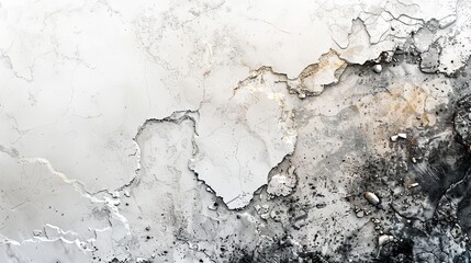 Obraz premium Abstract marble and cement texture with white tones creating a natural pattern for design work on a stone background with copy space image