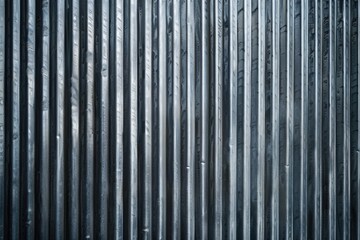 Close-up of multiple aligned silver curtain folds