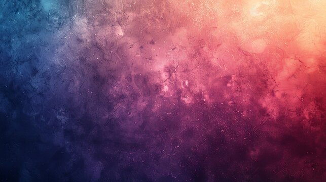 Background with gradient color transitioning smoothly and grainy texture with empty space for image insertion