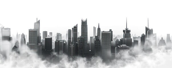 Cityscape in the Clouds