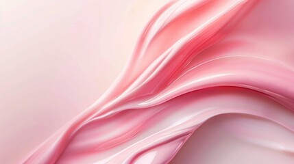   A zoomed-in photo of a pastel background featuring waves at the lower portion