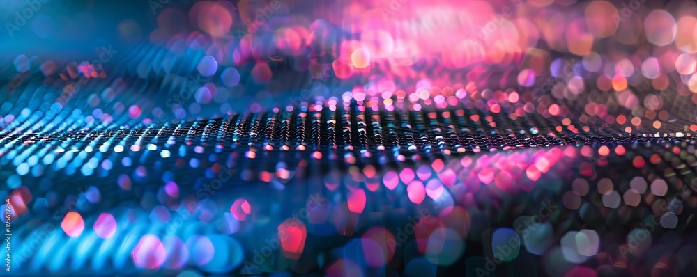 Aufkleber digital noise pattern with pixelated texture, 4k hyperrealistic photo