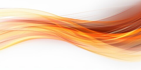 Fototapeta premium Abstract Orange Wave Design