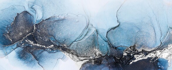 Original artwork photo of marble ink abstract art. High resolution photograph from exemplary original painting. Abstract painting was painted on HQ paper texture to create smooth marbling pattern.