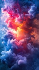 Colorful backdrop with copy space image