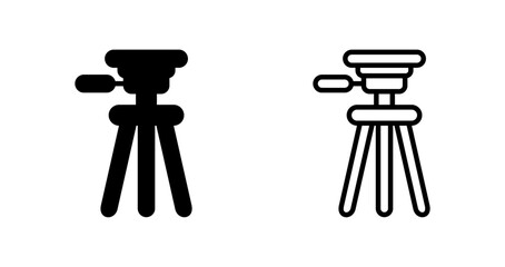 Tripod Stand Vector Icon
