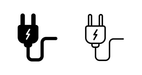 Power Cable Vector Icon