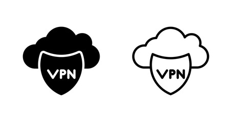 Virtual Private Network Vector Icon