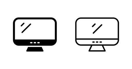 Monitor Vector Icon