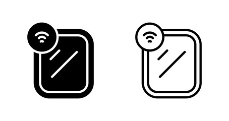 Smart Mirror Vector Icon
