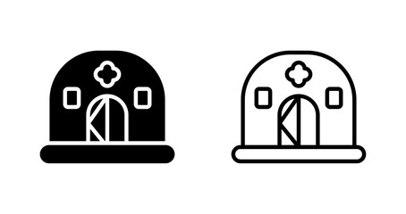 Emergency shelter Vector Icon