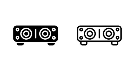 Soundbar Vector Icon