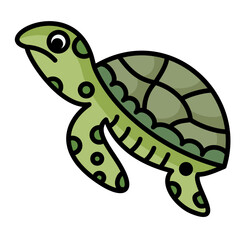 Sea Turtle Icon