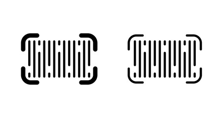 Barcode Vector Icon