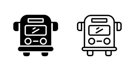 Bus Vector Icon