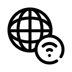 Wi line icon