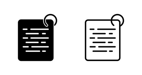 Document Vector Icon