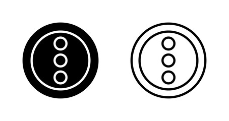 Menu Dots Vertical Vector Icon