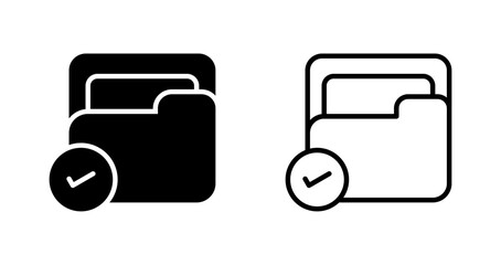 Accept Document Vector Icon