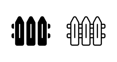 Fence Vector Icon