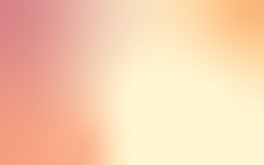 Peach and cream color gradient