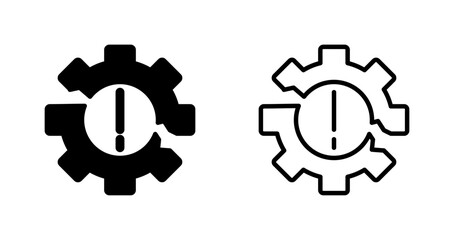 Operational Breakdown Vector Icon