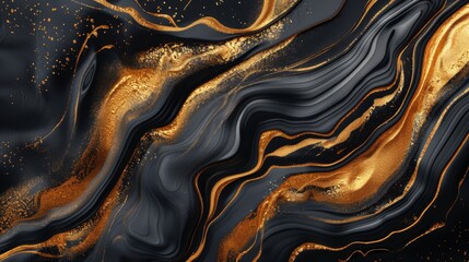 Abstract Gold Foil Background for Sophisticated Presentation