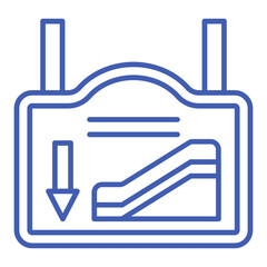 Obraz premium Stairs Icon