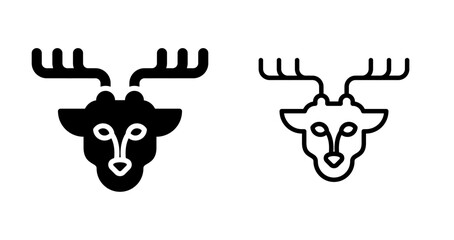 Deer Vector Icon