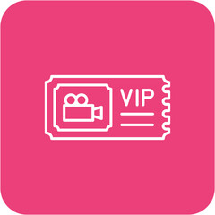 VIP pass Icon